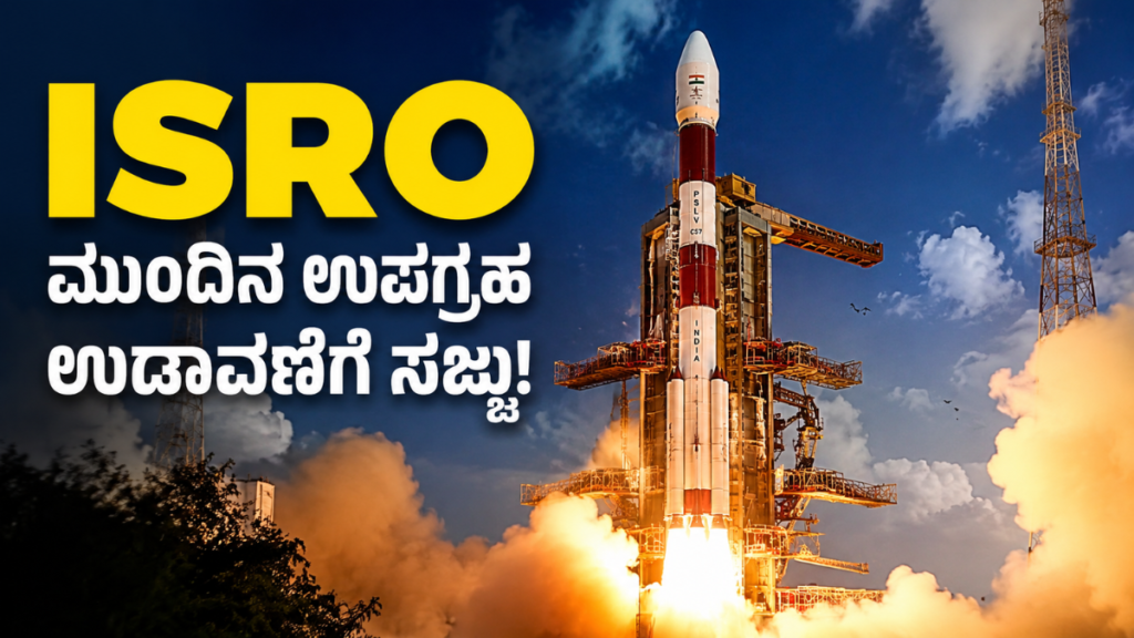 ISRO ಮುಂದಿನ ಉಪಗ್ರಹ ಉಡಾವಣೆಗೆ ಸಜ್ಜು!