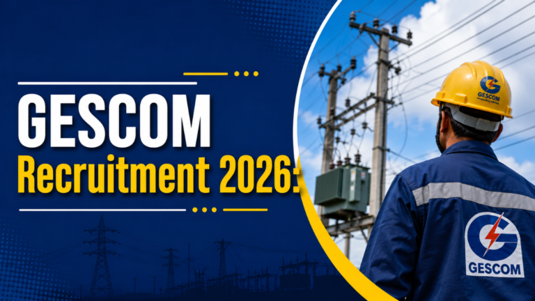 GESCOM Recruitment 2026