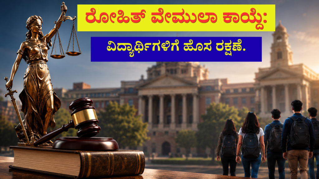 ರೋಹಿತ್ ವೇಮುಲಾ ಕಾಯ್ದೆ